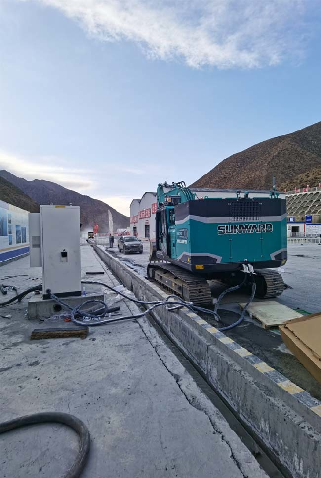 Aktueller Firmenfall über Große Ladestation der Höhe-EV