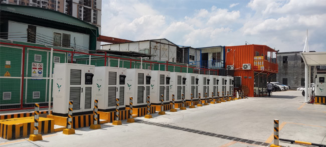 Aktueller Firmenfall über 10 Sätze schneller Ladestationen DCs 360KW in Guangzhou