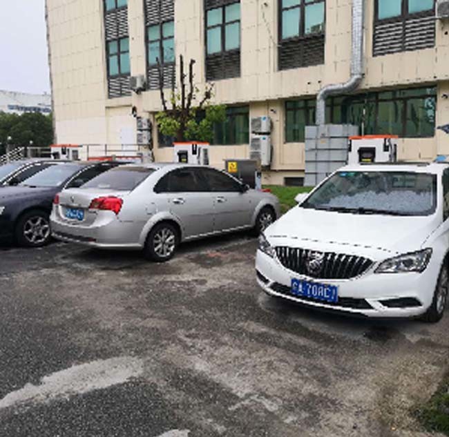 Aktueller Firmenfall über Ladestation Qishan-Grafschafts-EV