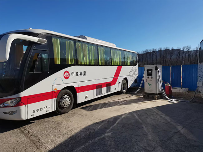 Aktueller Firmenfall über Ladestation DCs 120KW in Qian-Grafschaft
