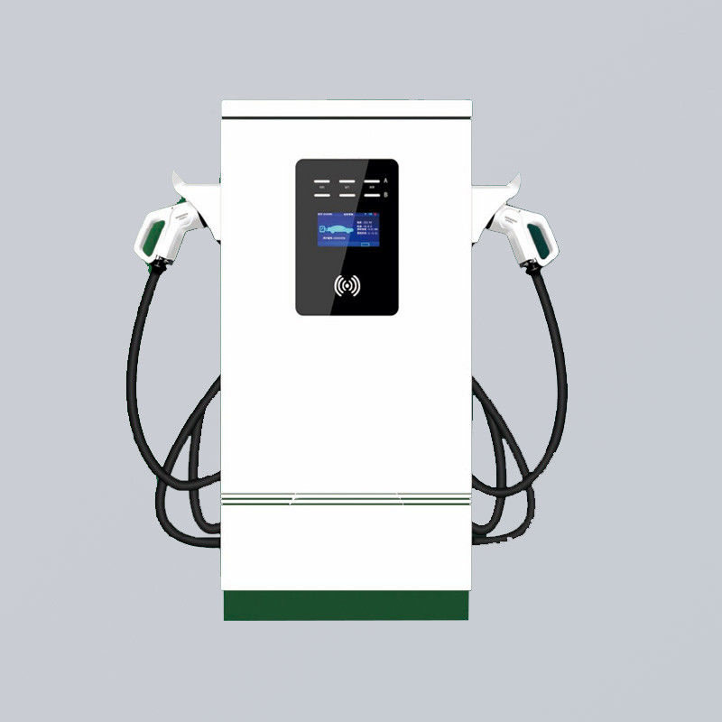 Double Gun 60kW EV Charger Electric Vehicle Charging Stations IP54 Waterproof Dustproof